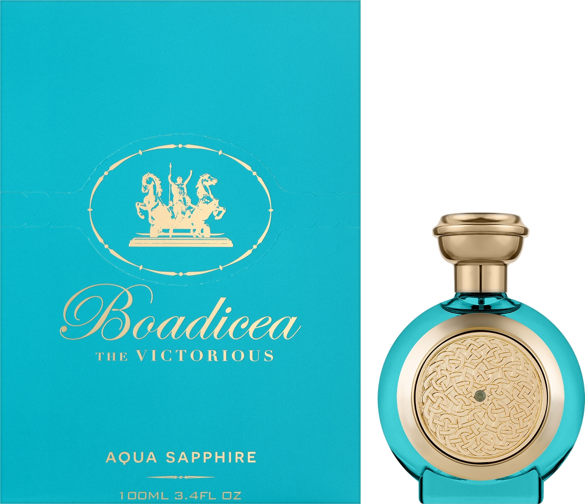 Boadicea the Victorious Aqua Sapphire