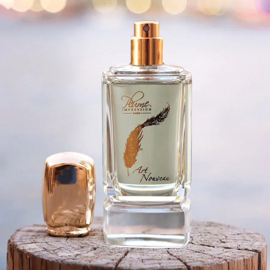 Plume Impression Art Nouveau