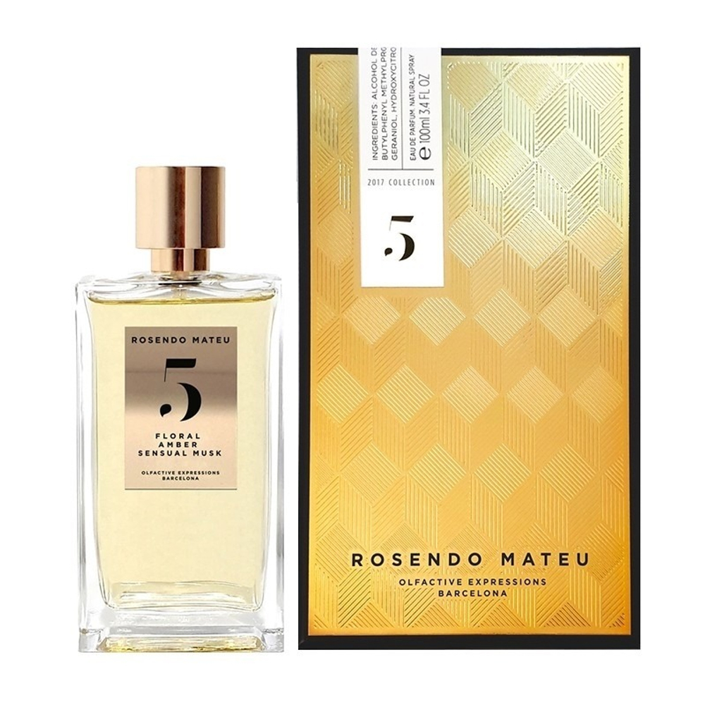 Rosendo Mateu No5 Floral Amber Sensual Musk